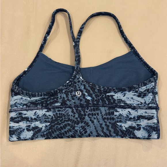 Lululemon Racerback Patterned Sports Bra - Picture 2 of 3